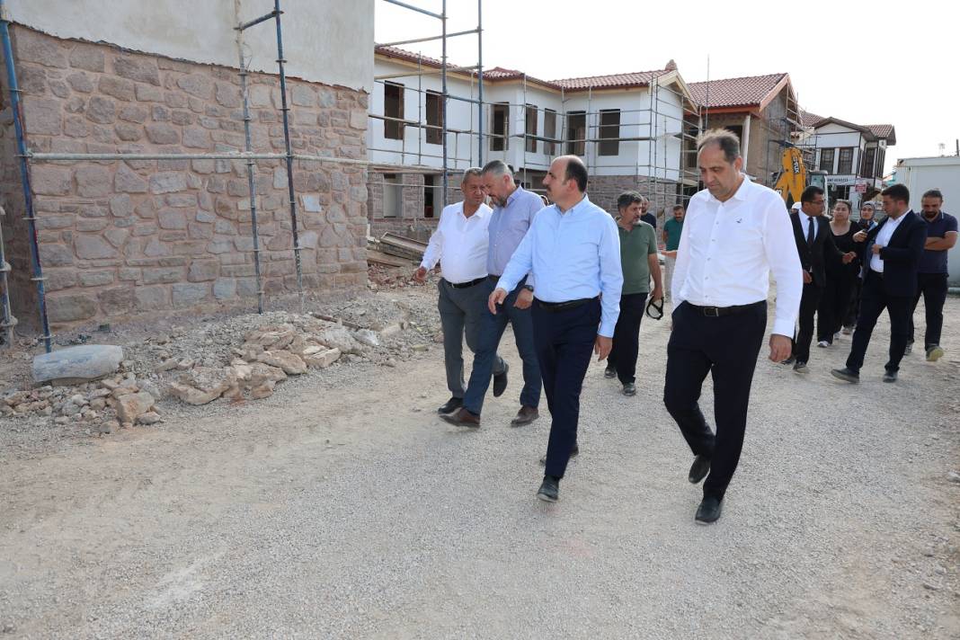 Başkan Altay açıkladı! Mevlevi Dergâhı bu tarihte tamamlanacak 8
